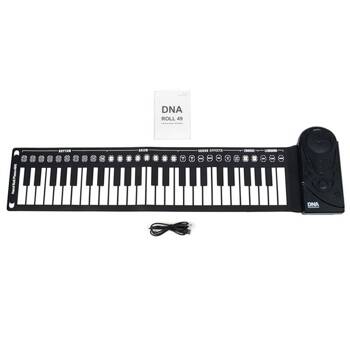 DNA ROLL 49 keyboard zwijany gumowy przenośny klawisze organy
